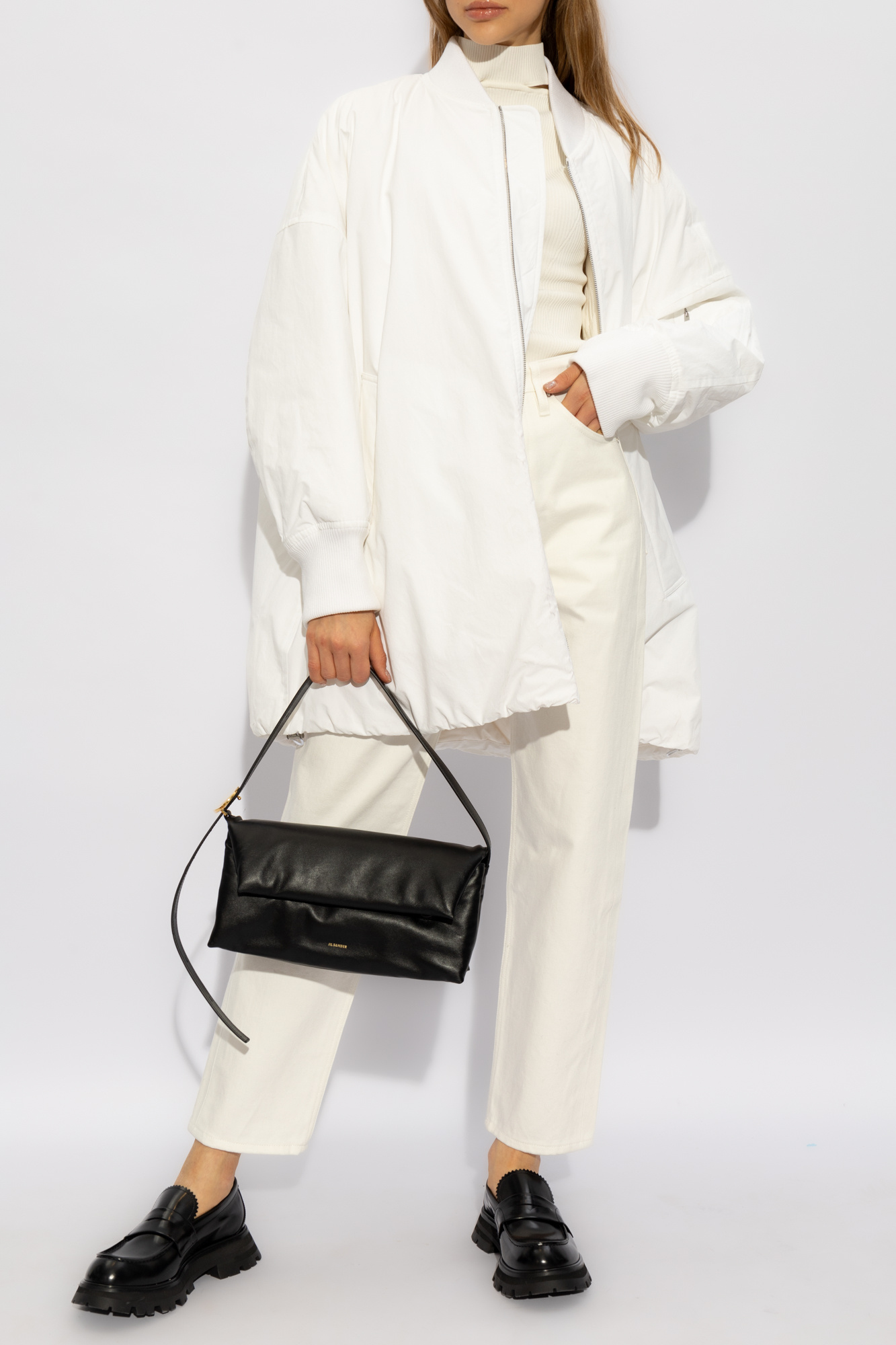 White High-waisted jeans JIL SANDER - Vitkac Australia